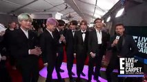 BTS Is -So Thankful- for Their -Terrific- Fans at 2019 Grammys - E! Red Carpet & Award Shows