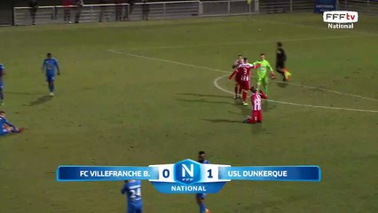 Victoire 1 à 0 de l'USL Dunkerque