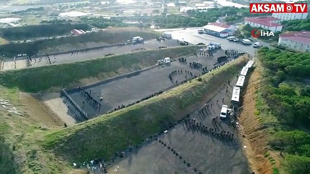 Polis ve bekçilerin komando eğitimi