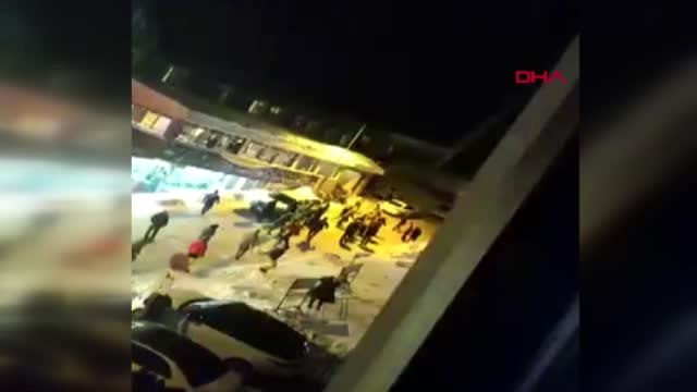 Bursa Uludağ'daki Silahlı Kavga Anı Cep Telefonu Kamerasında