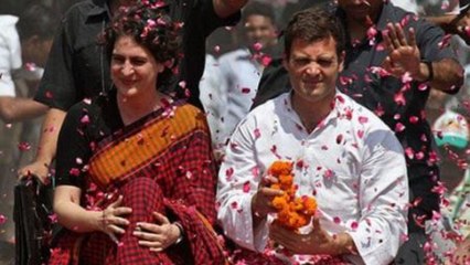 Priyanka Gandhi Vadra का Lucknow Road Show, Posters से PM Modi पर वार | वनइंडिया हिंदी