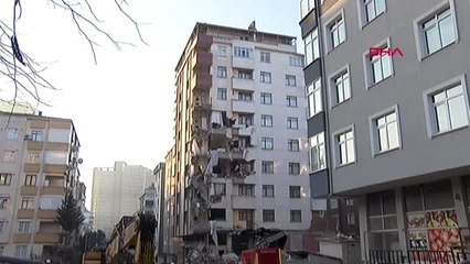 İstanbul- Kartal'da 10 Katlı Binada Yıkım Tekrar Başladı