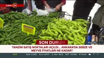 Ankara'da tanzim satış noktaları kuruldu