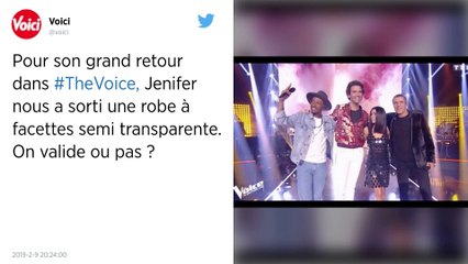The Voice 8 : La robe de Jenifer affole les internautes !