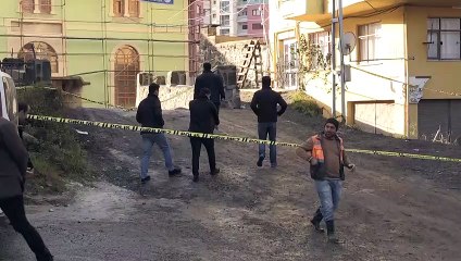8 katlı bina tahliye edildi - RİZE