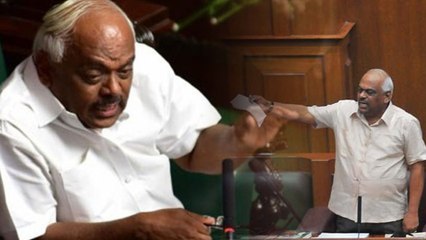 ಬಿ ಎಸ್ ವೈ ಆಡಿಯೋ ಟೇಪ್ ವಿಷಯಕ್ಕೆ ಸದನದಲ್ಲಿ ಗದ್ಗದಿತರಾದ ರಮೇಶ್ ಕುಮಾರ್  | Oneindia Kannada