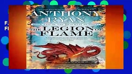 F.R.E.E [D.O.W.N.L.O.A.D] The Legion of Flame (Draconis Memoria) by Anthony Ryan