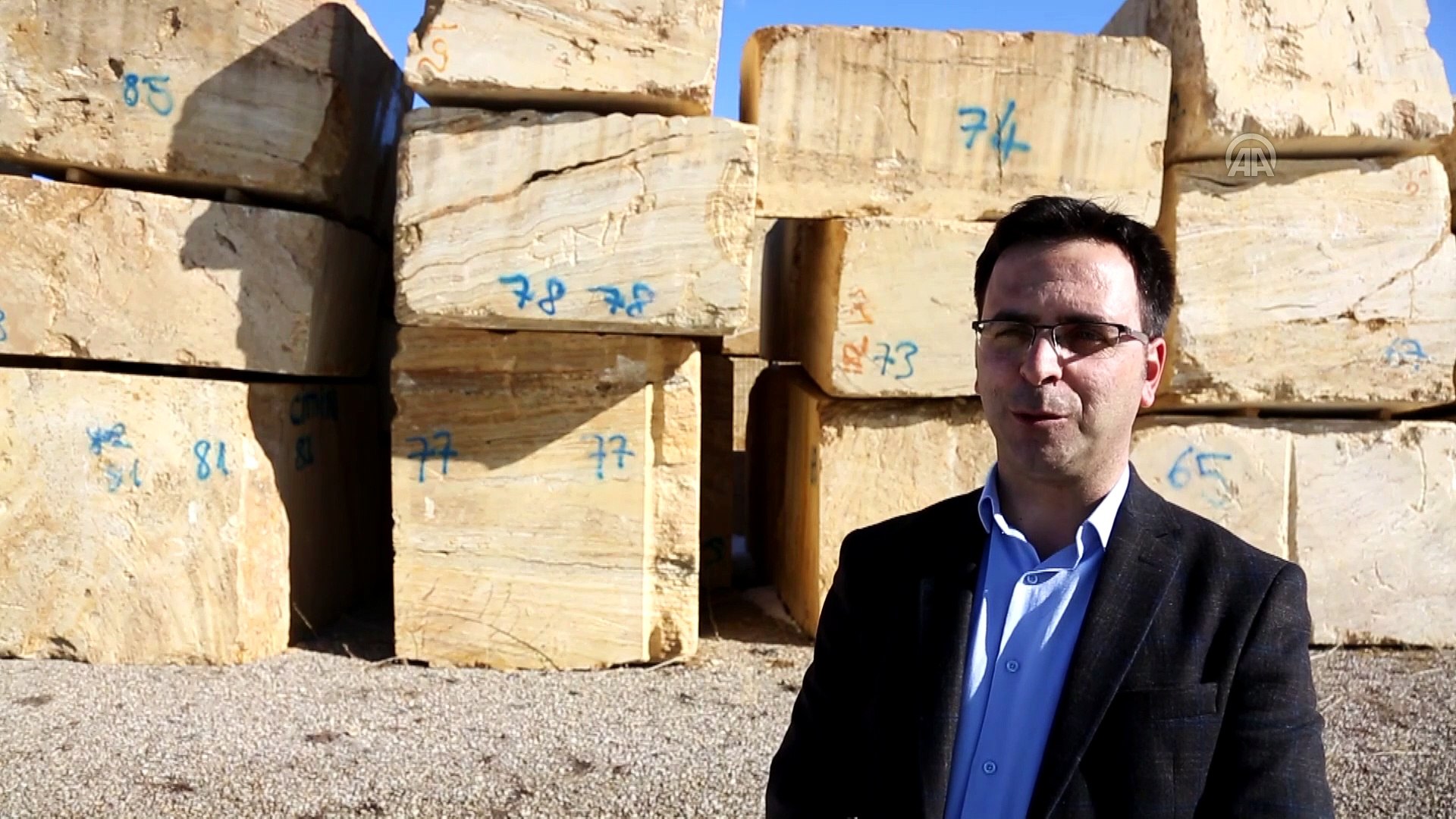 Bayburt'ta işlenen taş 4 kıtaya ihraç ediliyor - Dailymotion Video