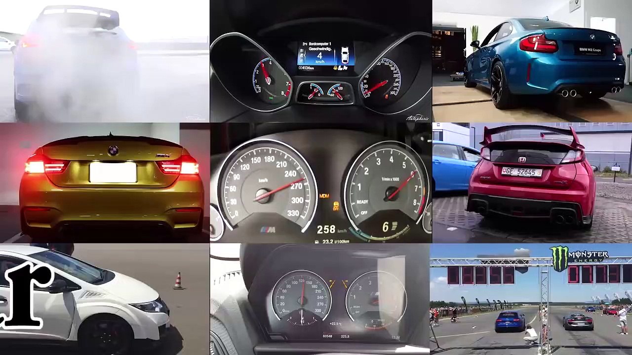 Mercedes C63 AMG BLACK SERIES vs Mercedes C63 S AMG Coupe - Acceleration 0-320km_⁄h, Exhaust Sound
