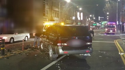 음주운전 차에 치여 보행자 사망...SUV도 충돌 / YTN