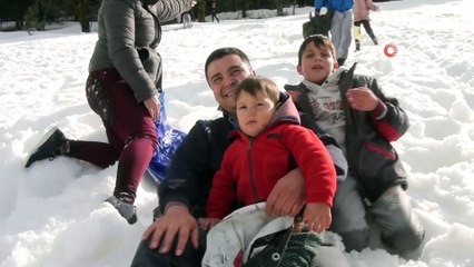 Antalya'nın Uludağ'ına yoğun ilgi... Leğenini, mangalını alan akın ediyor