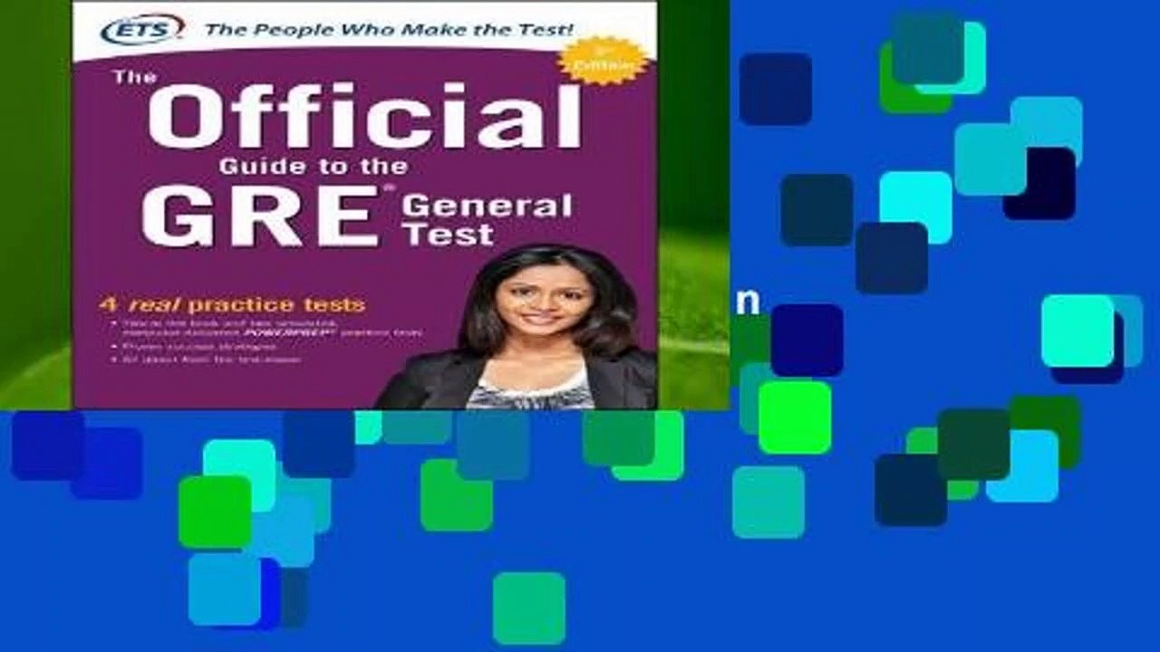 The Official Guide to the GRE General Test, Third Edition