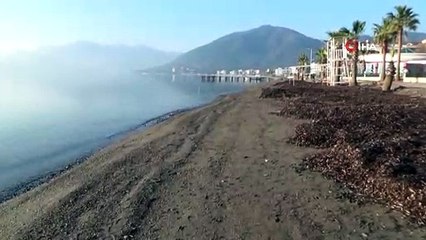 - Marmaris’te deniz çekilmesi endişeye neden oldu
