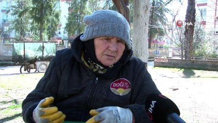 70 yaşındaki kadın kimseye muhtaç olmadan 25 yıldır 'ekmeğini çöpten çıkarıyor'