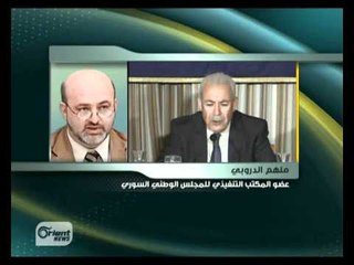 عامر الرجوب مع ملهم الدروبي نشرة اخبار اورينت