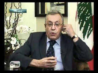 عامر رجوب مع احمد فتفت وزير لبناني سابق