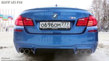 BMW M5 E34 vs E39 vs E60 vs F10 - 0-200km_⁄h, V8 V10 Revs & Exhaust Sound