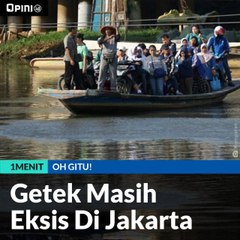 Getek Masih  Eksis Di Jakarta