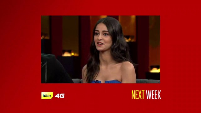 Koffee With Karan - Tiger Shroff , Ananya Pandey and Tara Sutaria