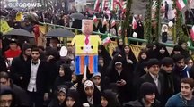 فيديو: الإيرانيون يحيون الذكرى 40 للثورة الإسلامية في شوارع طهران