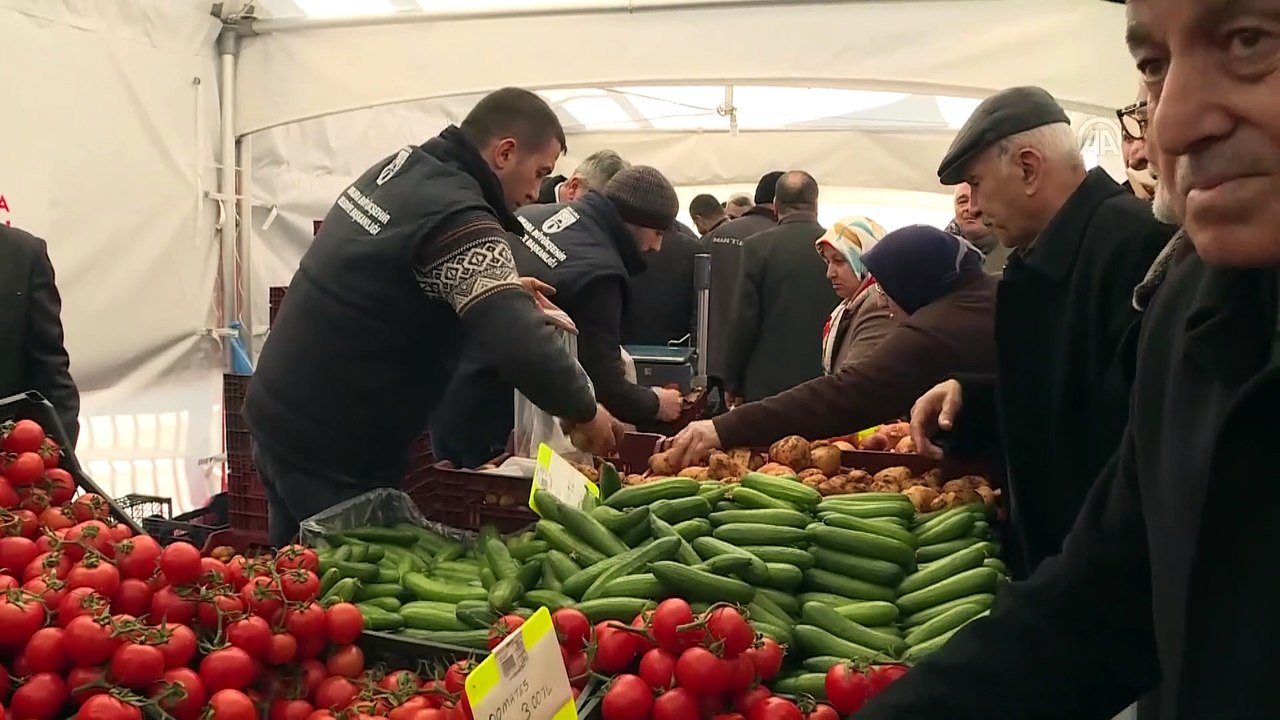 Pakdemirli, tanzim satış istasyonunu ziyaret etti - ANKARA