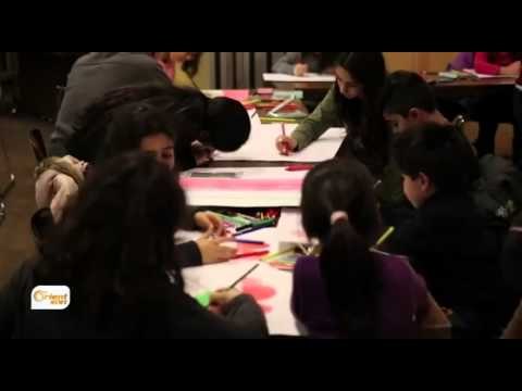 Almanya - Berlîn Zarokên kurd behremendiyên xwe pêşkêş dikin