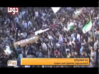 هنا سوريا | المسيحيون والاكراد يقاطعون انتخابات النظام و الشبيحة يشتمون علي الديك