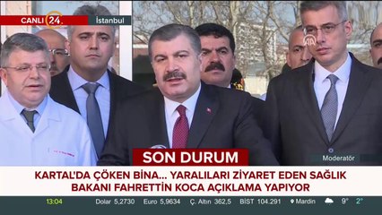 Sağlık Bakanı Fahrettin Koca konuşuyor