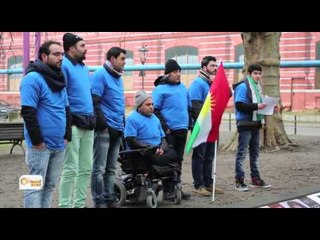 ŞPKSê li Berlînê bi gireveke birçîbûnê daxwaza vegera Hemrîn Îdê kir