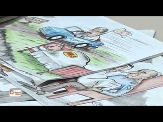 Dijwar Ibrahîm - Hunermendekî Karîkatorî li Hewlêrê