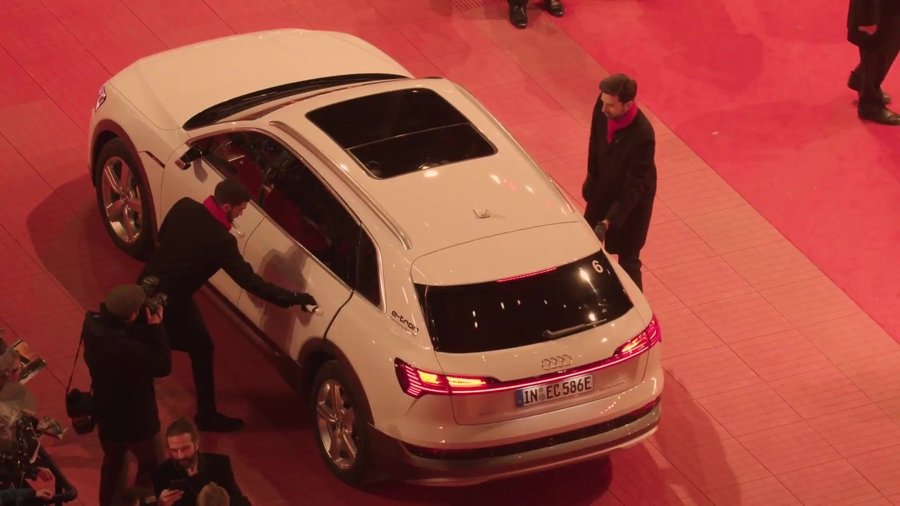 Audi e-tron meets Berlinale - elektrisch zum roten Teppich