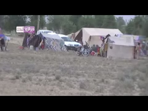 أورينت نيوز| ريف دير الزور تنظيم الدولة يهجر آلاف المدنيين من قراهم