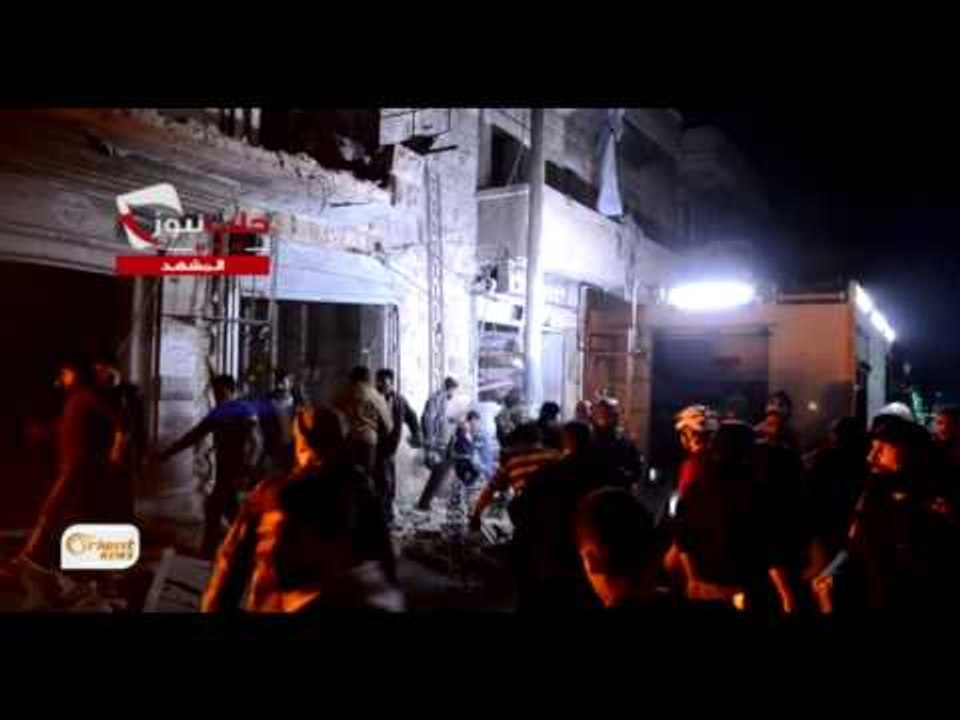 Li Idlibê hêzên rêjîmê gundê Muntif topbaran dikin