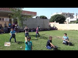 أورينت نيوز| الأطفال  يستقبلون العيد بابتسامة أمل جديد