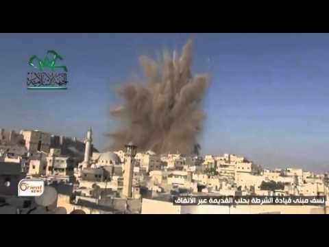 Rewşa Meydanî li Helebê - Li avahiya polîsan kuştina 50 ji hêzên rêjîmê