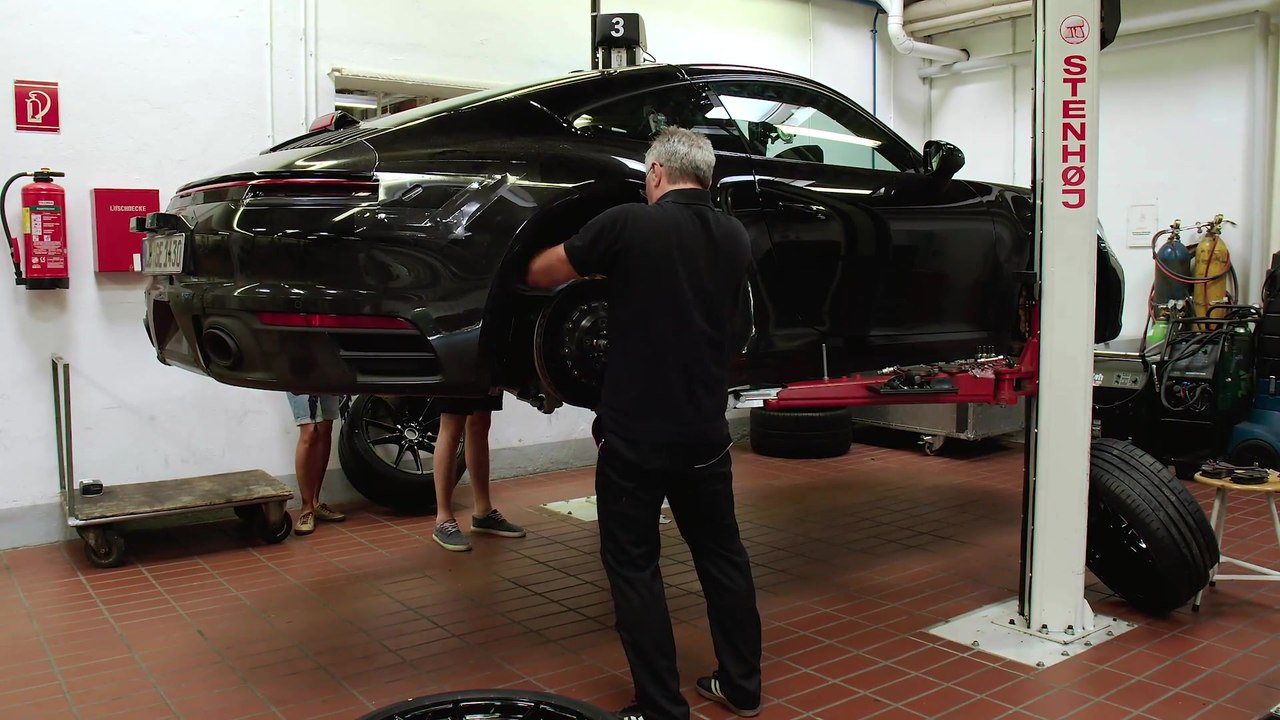 Development Porsche 911 - Testing Nürburgring - Preparation