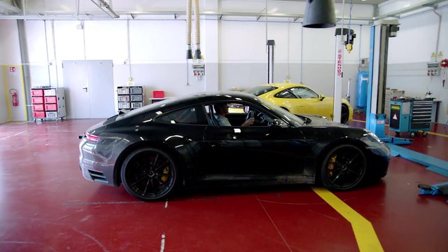 Development Porsche 911 - Testing in Nardò - Preparations