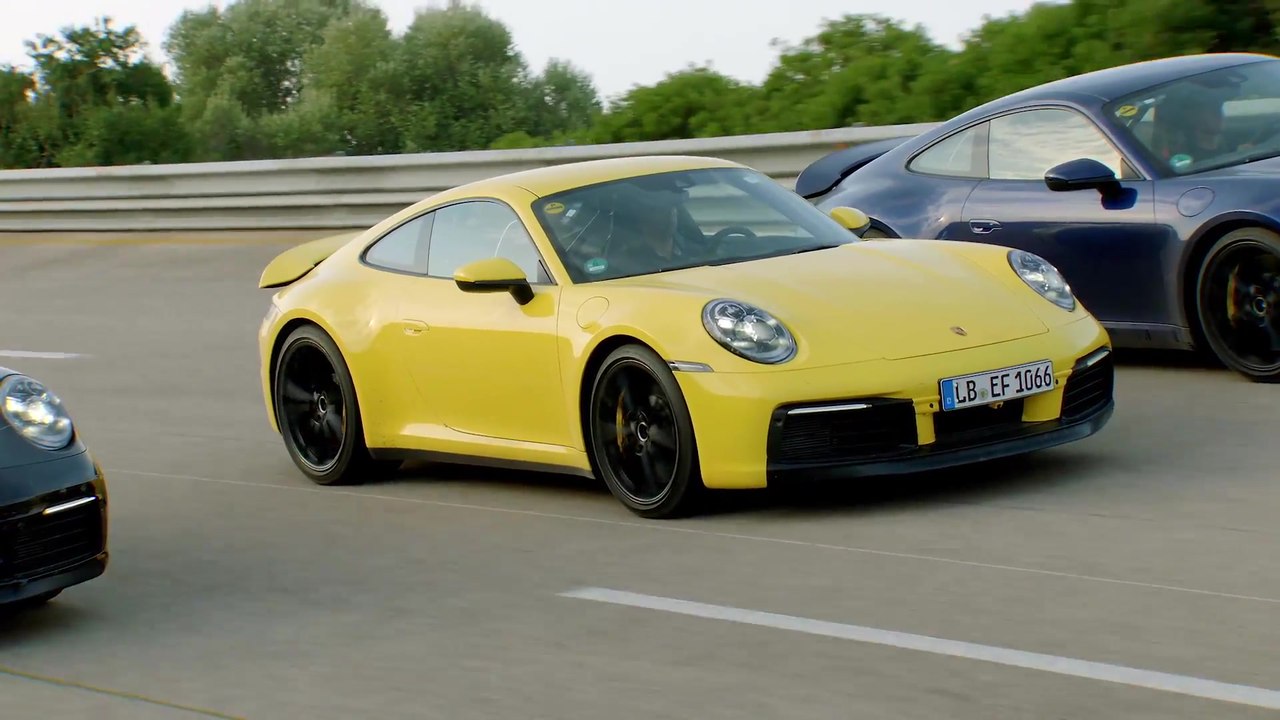 Development Porsche 911 - Testing in Nardò - On the track
