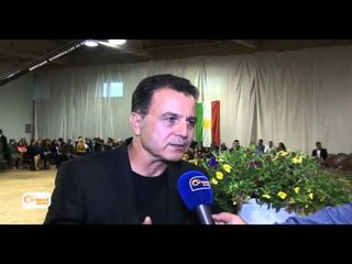 Zubêr Salih bi hunera xwe piştigiriya Rojava û Rojhilat dike