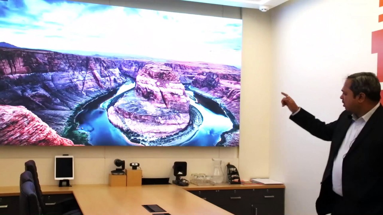 LED Displays for Boardroom Demo