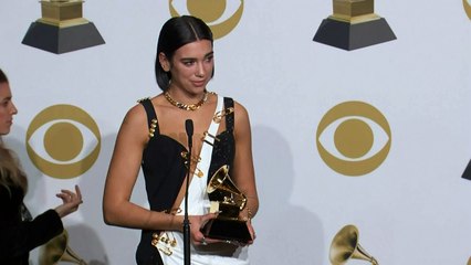 Dua Lipa explains dig at sexist "step up" Grammy comments
