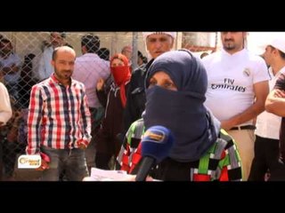 Penaberên kampa Domîz giliyan li rayedarên wê dikin