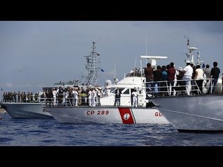 شاهد : قوارب الموت السورية تجمع رؤساء اوروبا -هنا سوريا