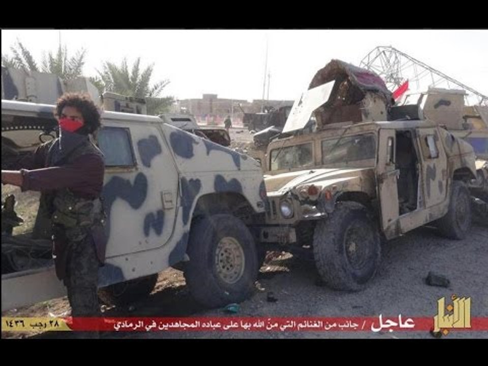 تمثيلية فرار قوات العبادي في الرمادي.. سيناريو لإقحام الحشد الشعبي في العمق السني -تفاصيل