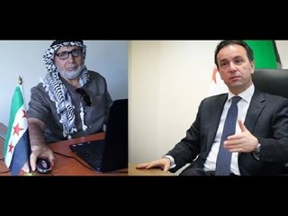 شاهد.. من هو غريب الأطوار الذي صفع رئيس الائتلاف ! - هنا سوريا