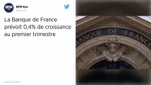 La croissance en hausse de 0,4 % au premier trimestre selon la Banque de France.