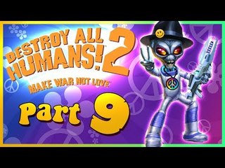 Destroy All Humans! 2 Walkthrough Part 9 (PS4, PS2, XBOX) No Commentary