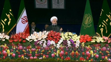 Rohani dénonce le "complot" américain