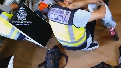 Detenidos 18 grafiteros acusados de los ataques a los vagones de Metro de Madrid en Halloween