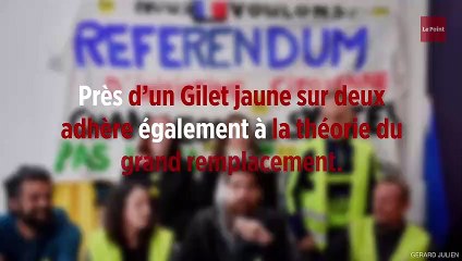 Скачать видео: 40% des Gilets jaunes sont très complotistes